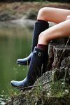 Naked in rain boots 🌈 Uploaded Pin Gummistiefel, Regenkleidu